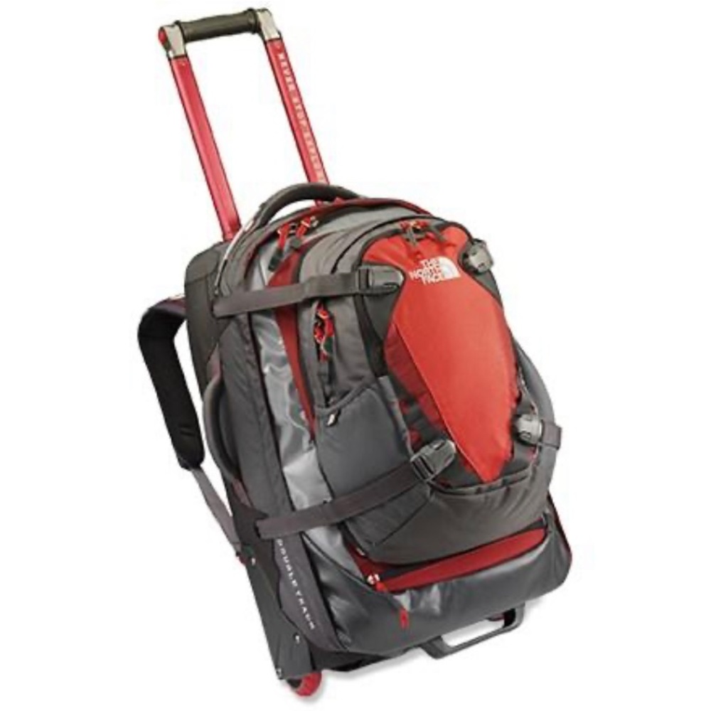 North Face Double Track Convertible Backpack / Rollerbag w/ detachable d…